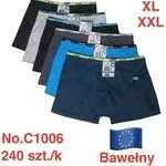 Bokserki męskie bawełniane mix kolorów M-L-XL-XXL