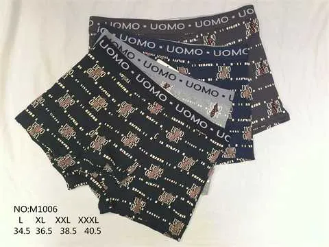 Bokserki męskie XL XXL XXXL wzór UOMO
