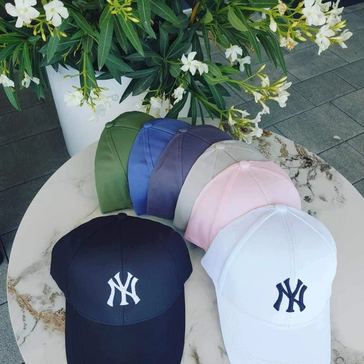 Czapki baseballowe dziecięce NY Yankees multikolor