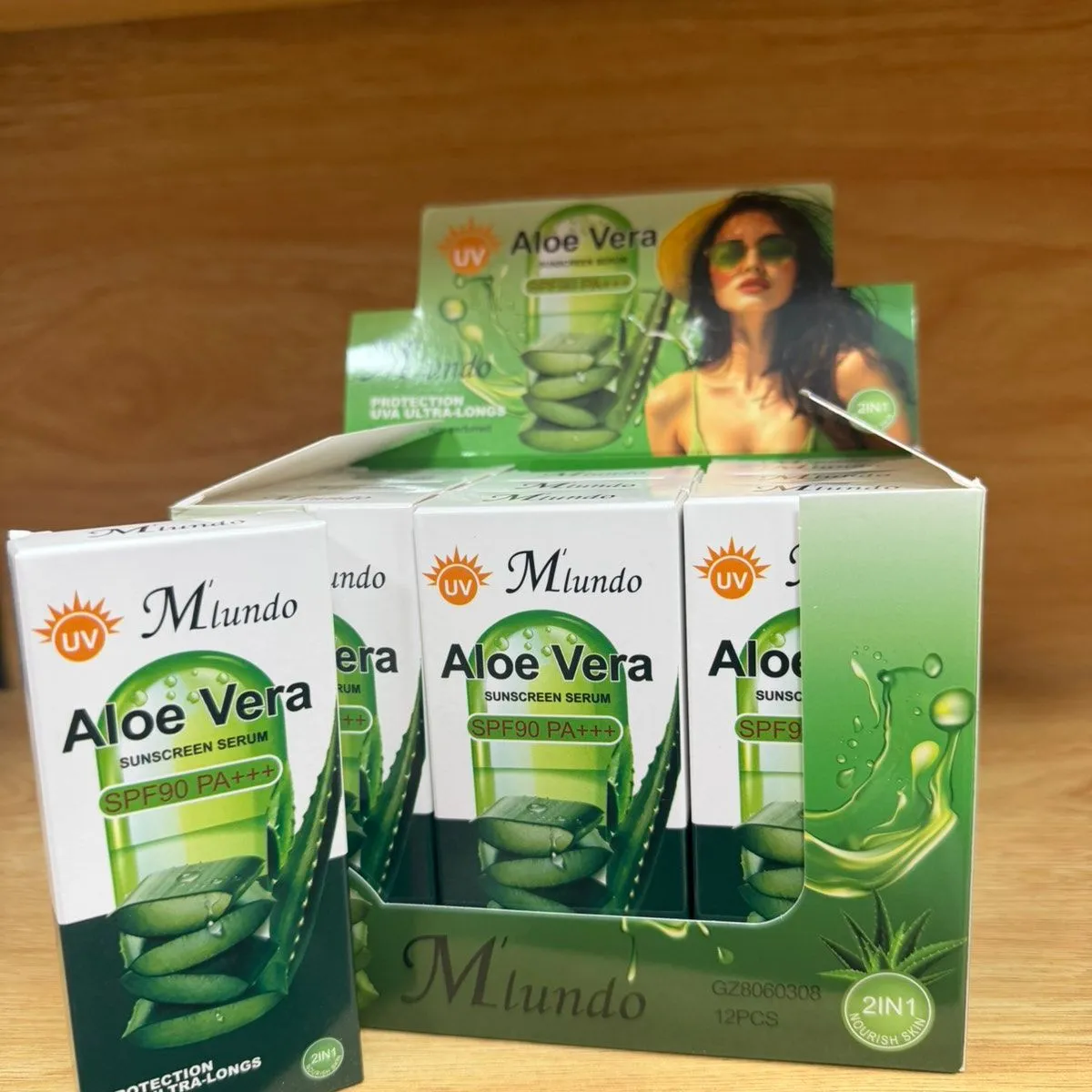 Serum z Filtrem UV Aloe Vera Mundo 50ml