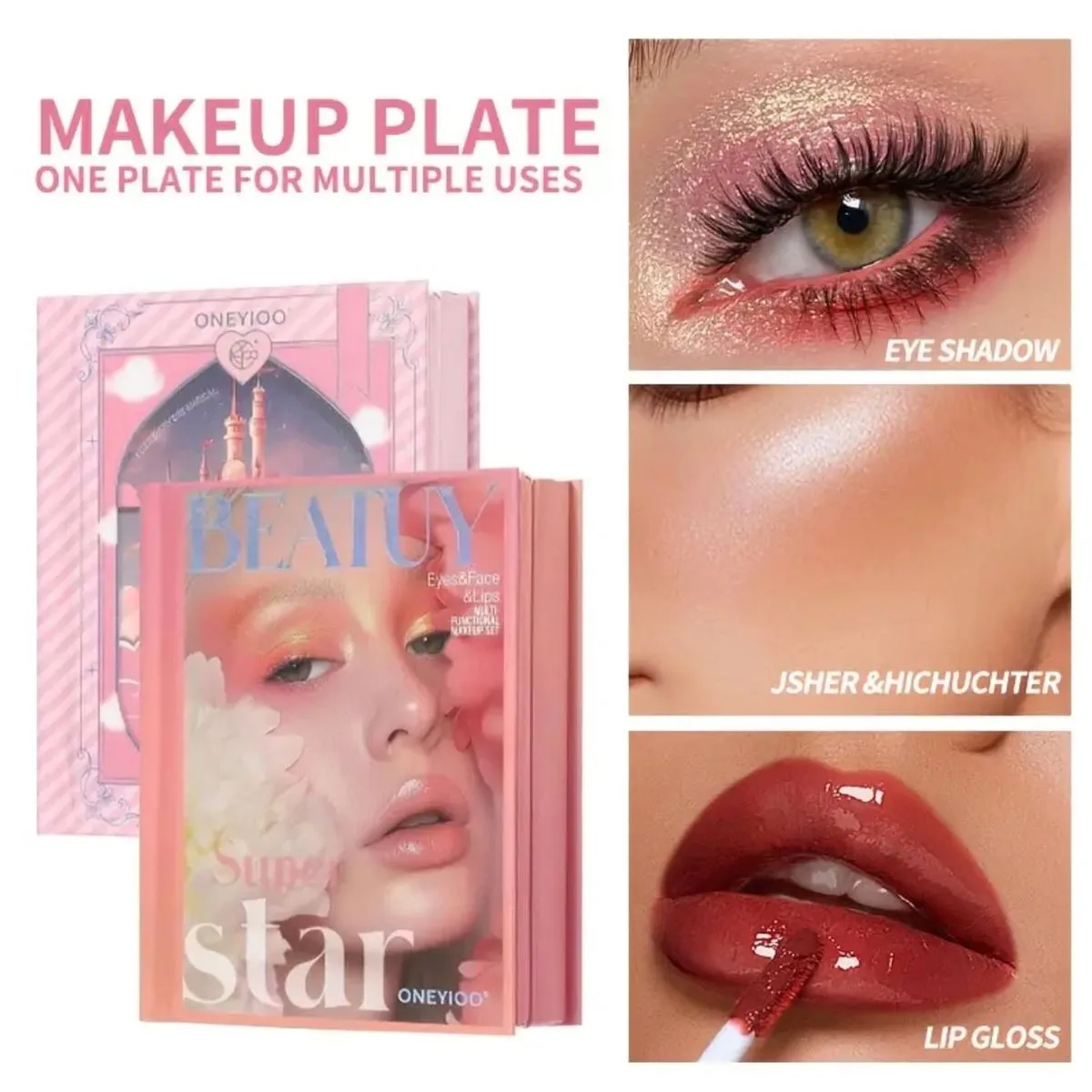 Zestaw Makijażu Oneyo Beauty Super Star Makeup Plate