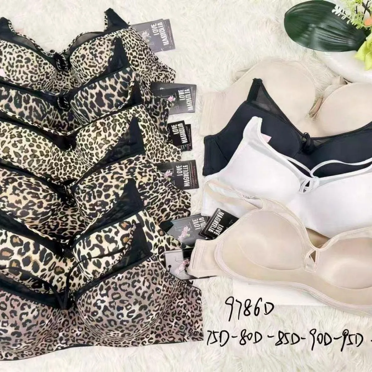 Biustonosz Damski bez Drutu 97860 75B-75C-80B-80C-85B-90B