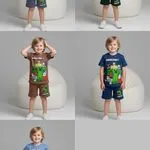 Komplet Odzież Dziecięca Minecraft 3-10L