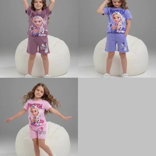 Komplet Piżama Frozen Elsa 3-10L