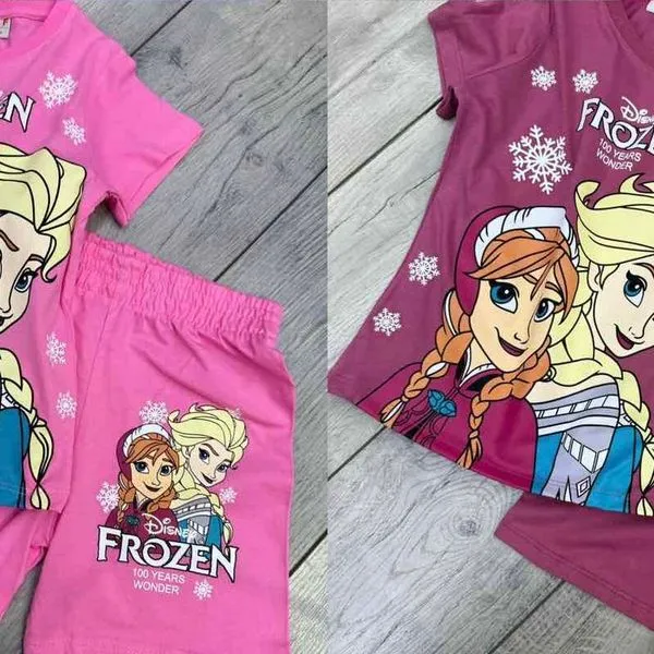 Komplet Piżama Frozen dla Dzieci 3-10L