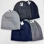 Czapki męskie beanie szare granatowe czarne