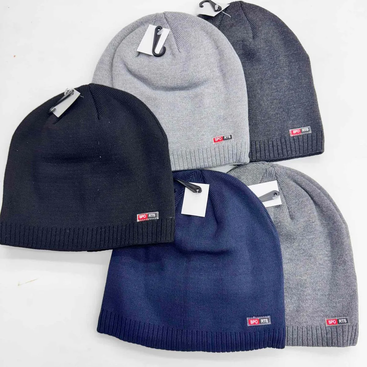 Czapki męskie beanie 6 kolorów