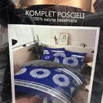 Komplet Pościeli 4CZ 160/200 100% Satyna Bawełniana