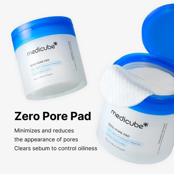 Medicube Zero Pore Pad 150g 70 szt AHA BHA