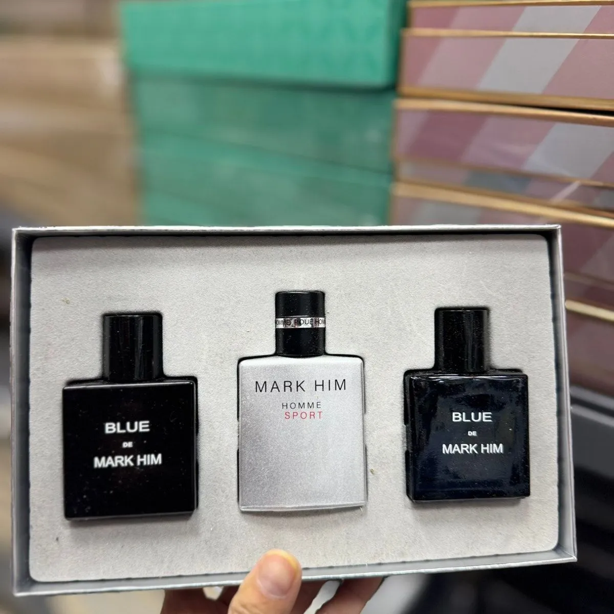 Zestaw perfum Mark Him 3x30ml Blue, Sport, Blue Sport