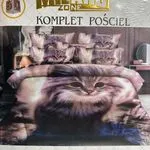Komplet Pościel 4CZ 160/200 Milano Zone koty