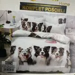 Komplet Pościeli 4CZ 160/200 Border Collie A074
