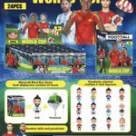 Zabawki FIFA World Cup - Piłki, Lalki, Spadochrony 24szt