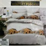 Komplet Pościeli 4cz 160/200 Fashion Home z Psem