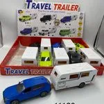 Zabawka Travel Trailer - zestaw kamper z samochodem 111120