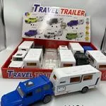 Zabawka Travel Trailer - Samochód z przyczepą kempingową