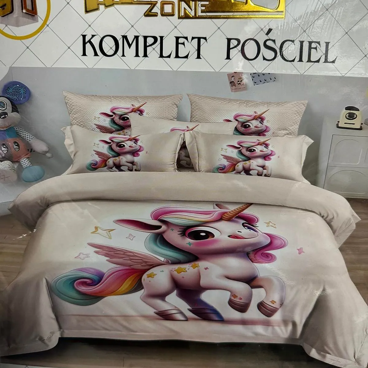 Komplet Pościeli 4cz Milano 160/200 100% nie farbujące