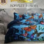 Komplet Pościel 4CZ 160/200 Motyle Milan Zone