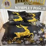 Komplet Pościeli Milano 3cz 160/200 z Reniferem