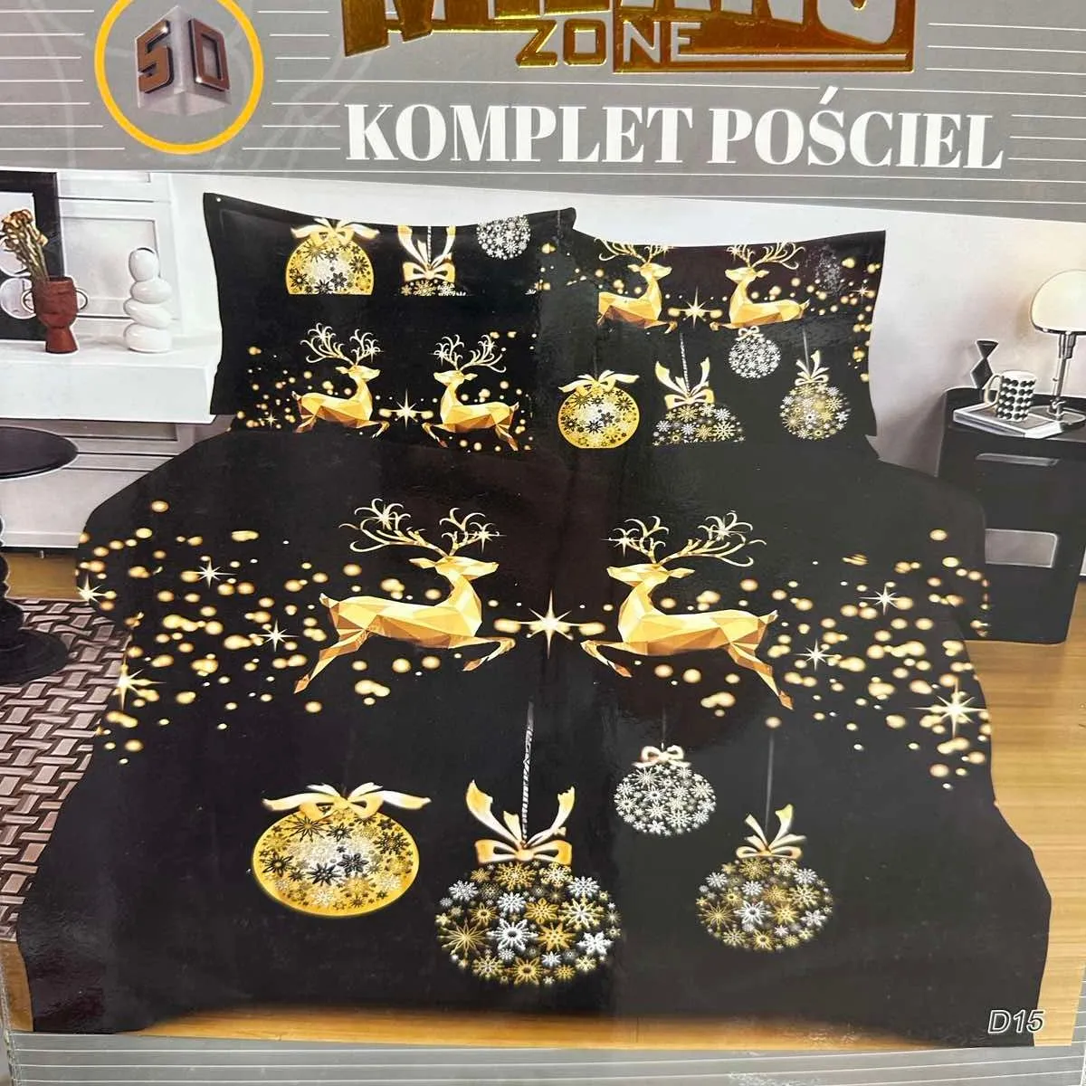 Komplet Pościel 3cz Milano Zone 160/200 D16