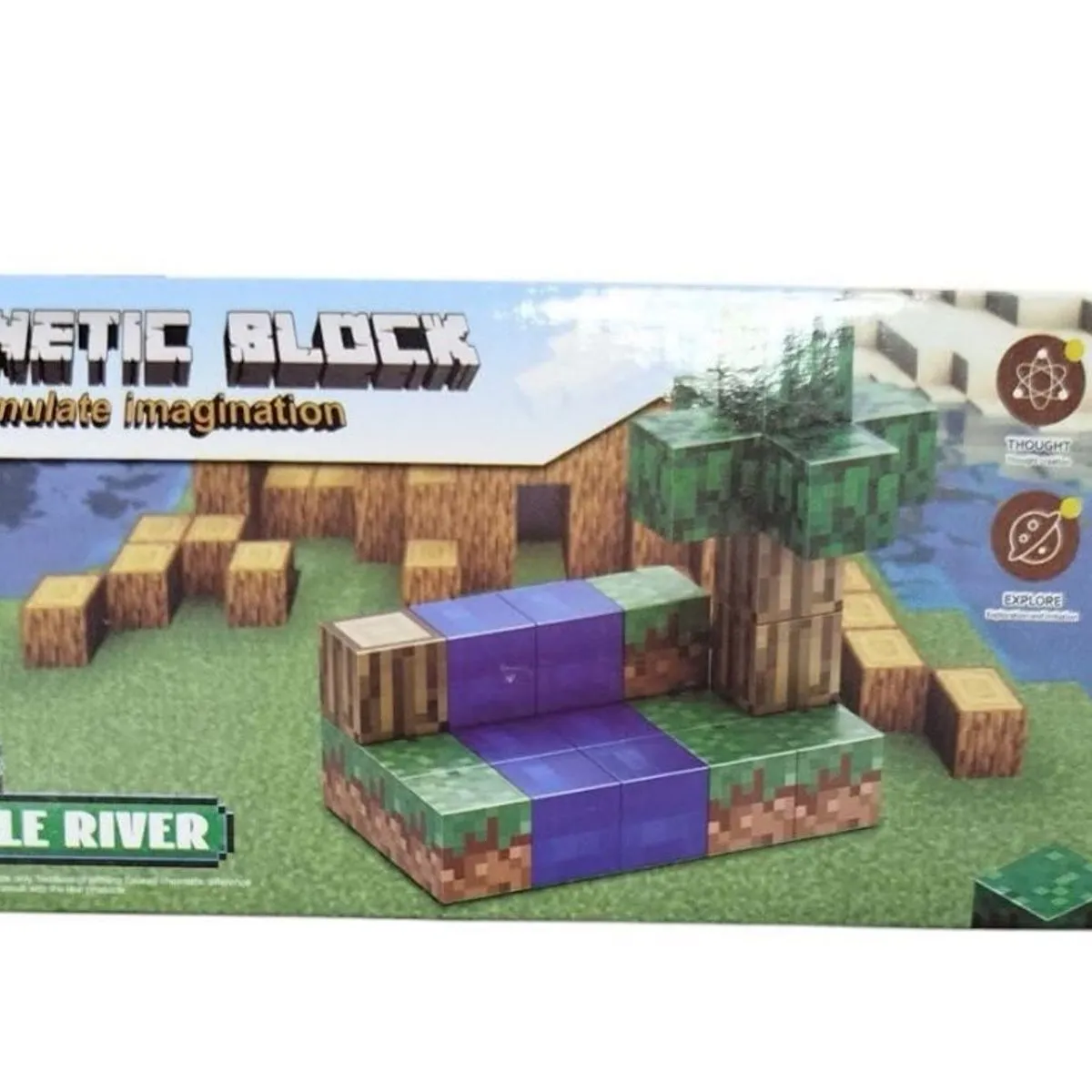 Magnetyczne klocki Little River 27PCS 3+