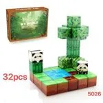 Zabawki Magnetyczne My World 32PCS Minecraft 5026