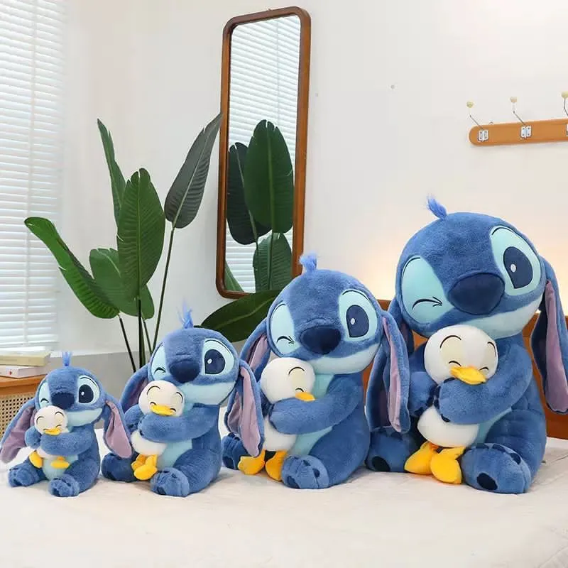 Maskotka Pluszowa Stitch z Kaczuszką 45cm