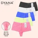 Majtki damskie DYA Intimates NO.6703 S-XXL czarny/biały/niebieski/żółty/różowy