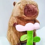 Maskotka z Kocyk Kapibara Brązowa