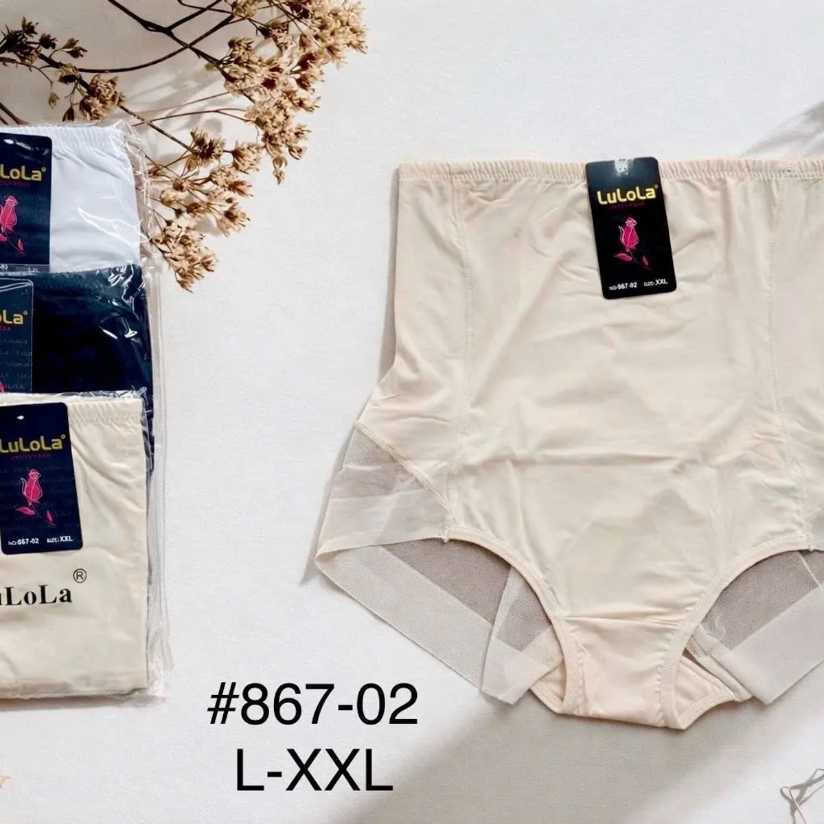Majtki damskie modelujące L-XXL Lola #867-02