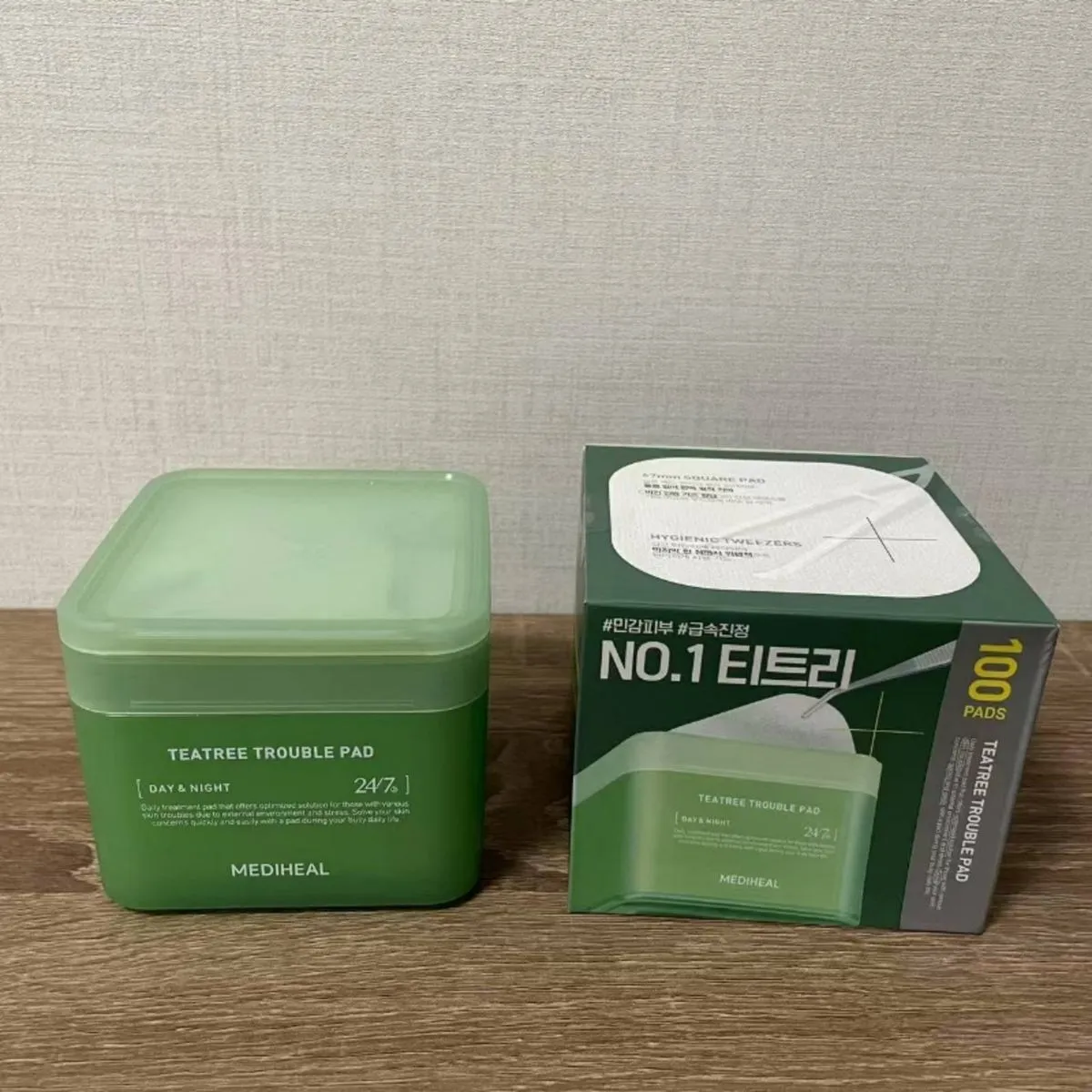 Mediheal Tea Tree Trouble Pad 100 szt Dzień+Noc