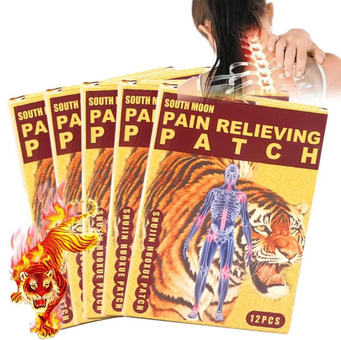 Plasty South Moon Pain Relieving 12 szt