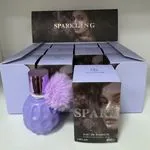 Perfumy Sparkling L.U.C.A. 30ml z pomponem fioletowym