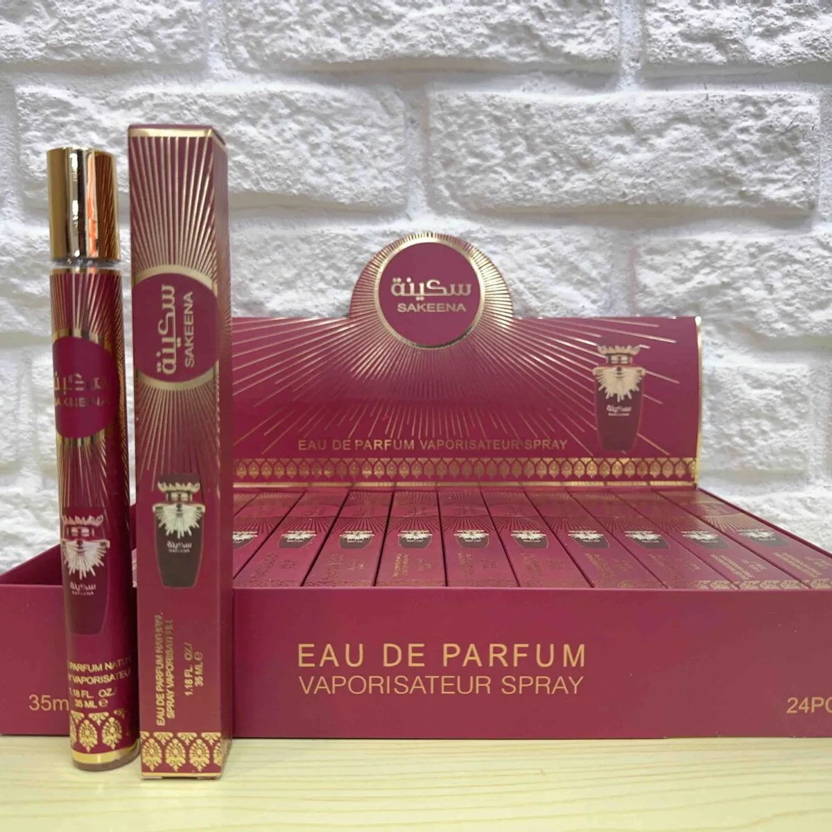 Perfumy Eau de Parfum 35ml arabskie bordowe