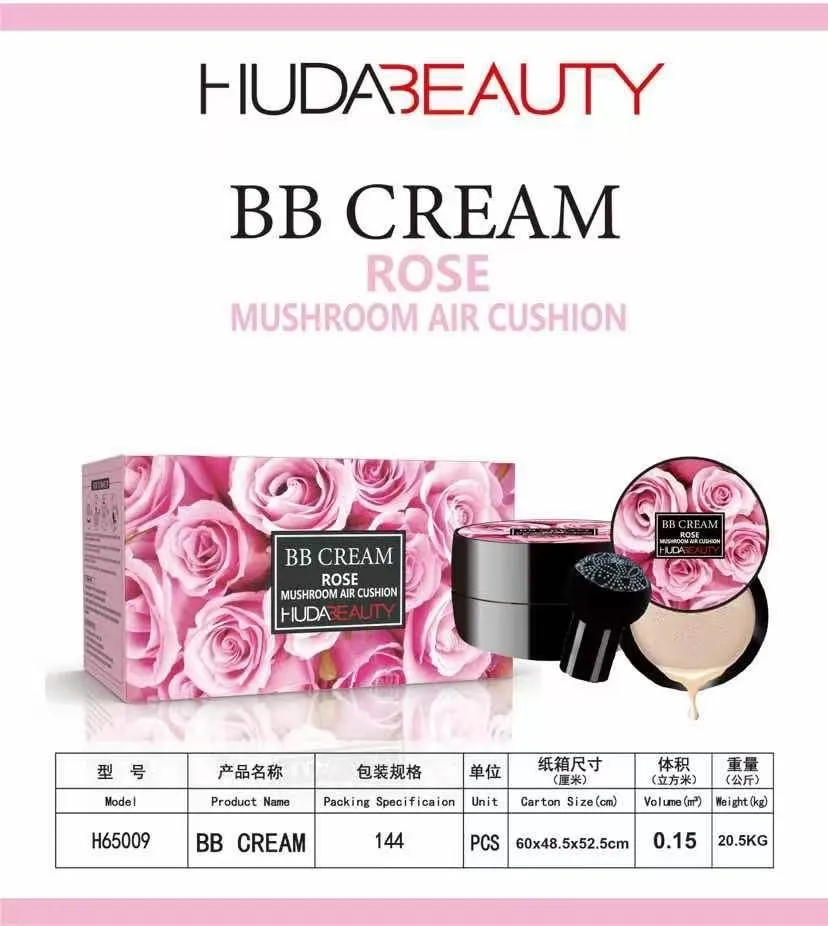BB Krem Hudabeauty Rose Mushroom Air Cushion 144