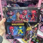 Zestaw figurek Spider-Man, Deadpool, Wolverine - 6 szt