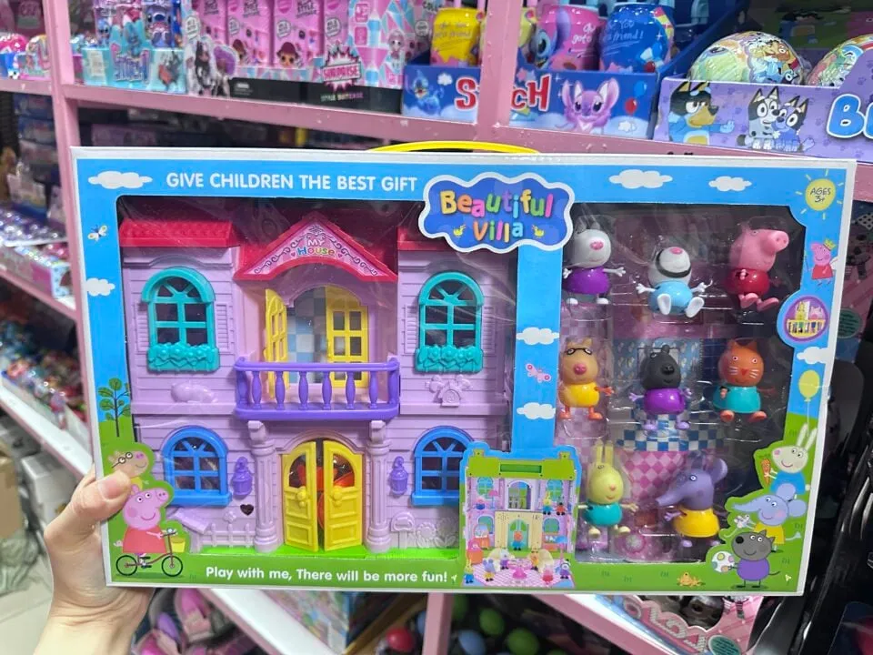 Zabawka Figurki Peppa Pig Beautiful Villa - Zestaw Domek