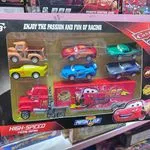 Zestaw Samochodowy Cars 3 - Laweta + 6 Autek Wyścigowych