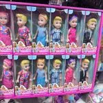 Zabawka Lalka Beauty - Zestaw 12 sztuk, Mix Postaci i Kolorów