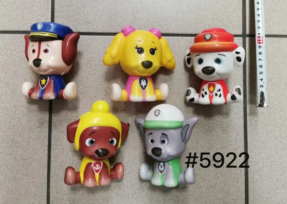 Zabawka Gniotek Psi Patrol - Miękka Pianka Squishy, 12 szt.