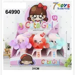 Mini Wiatrak Ręczny Cute Girl Manualny 7 TOYS - 18 szt.