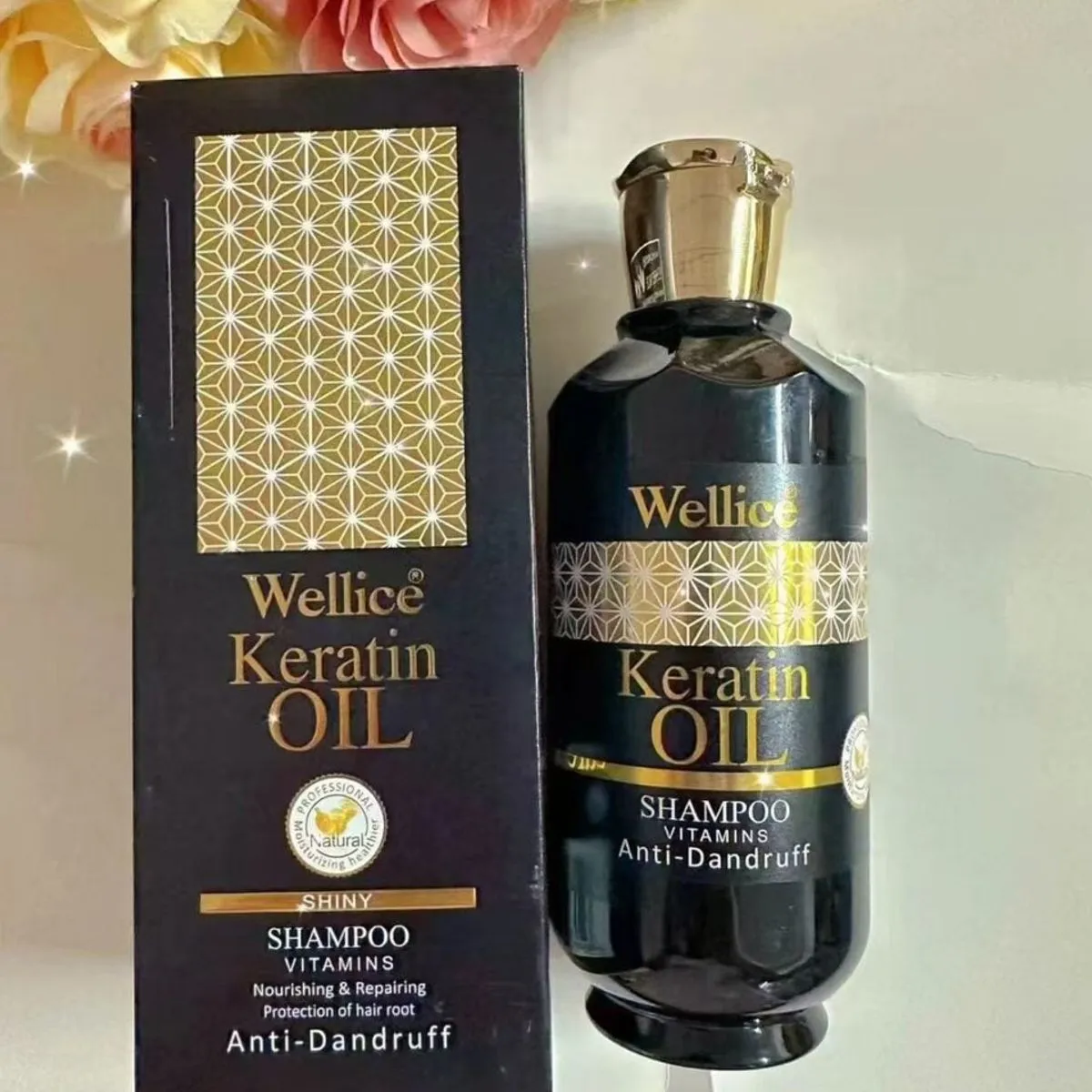 Szampon Wellice Keratin Oil Anti-Dandruff 6 szt.