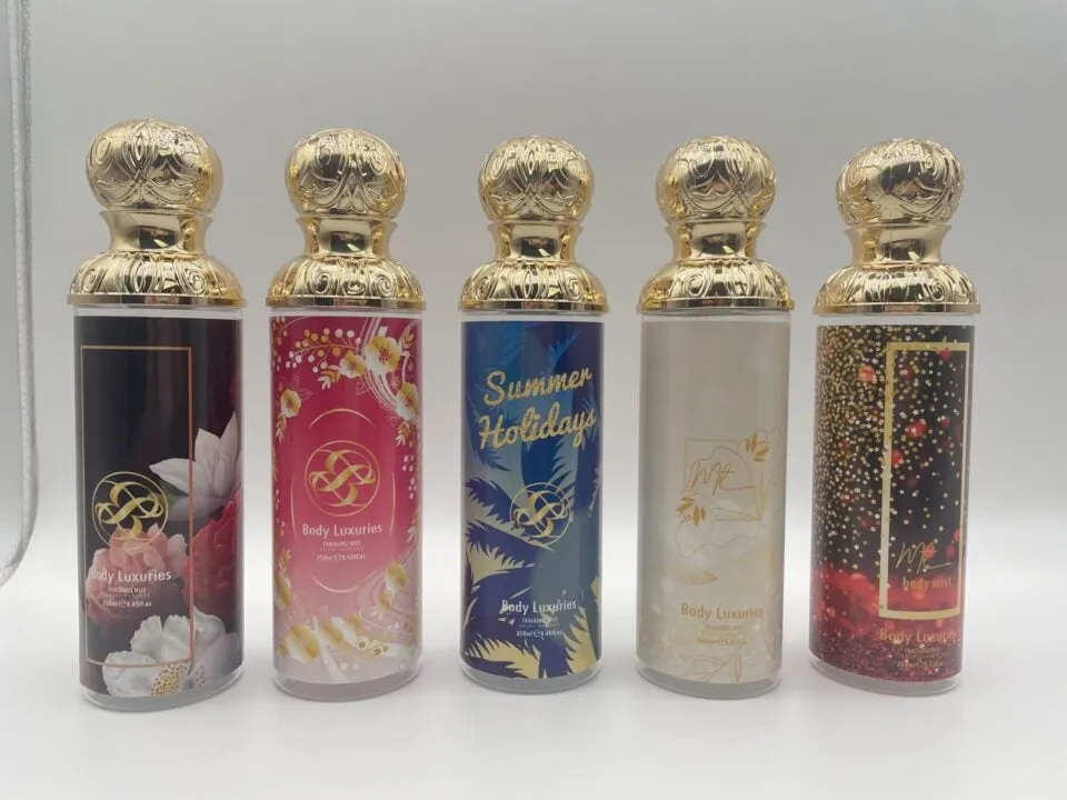 Mgiełka do Ciała 250ml Body Luxuries Mix Zapachów Złoty Korek