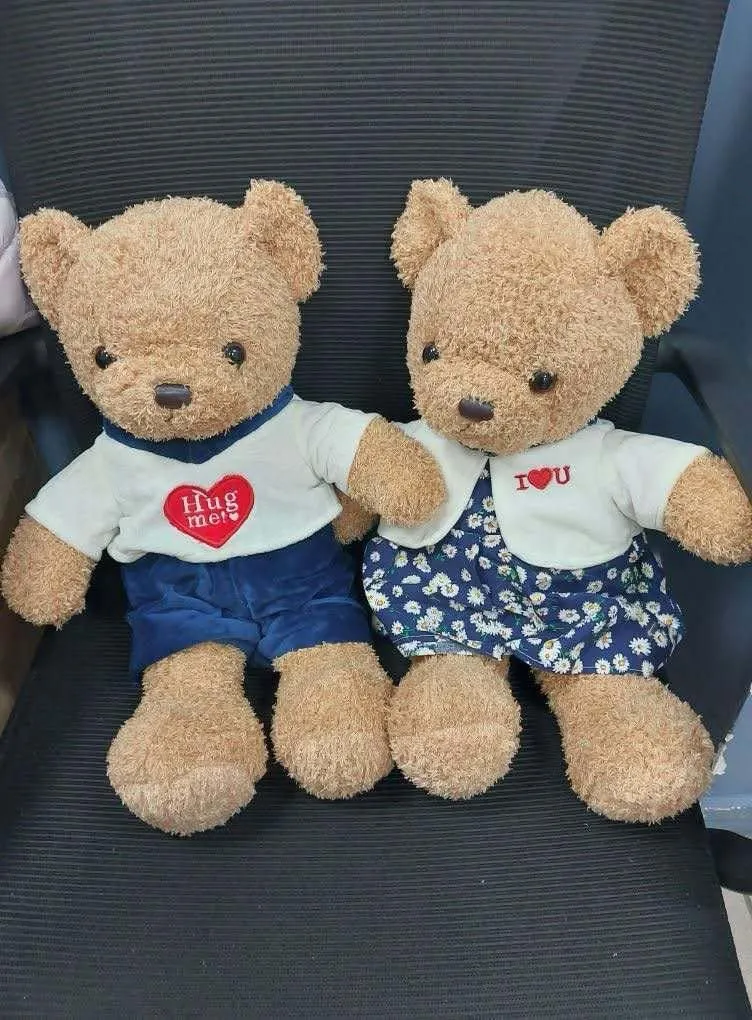 Maskotka Pluszowa Miś 40cm w Ubrankach Mix Wzorów