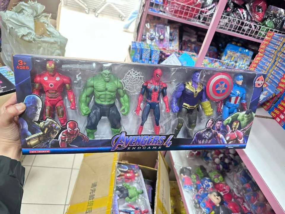 Zestaw Duży Avengers Endgame 5PCS Figurki Akcji 5 szt