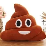 Maskotka Pluszowa 55cm Uśmiechnięta Kupa Emoji Brązowa