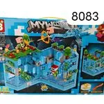 Klocki Minecraft LED LB+ 503 el. Zestaw z Podświetleniem