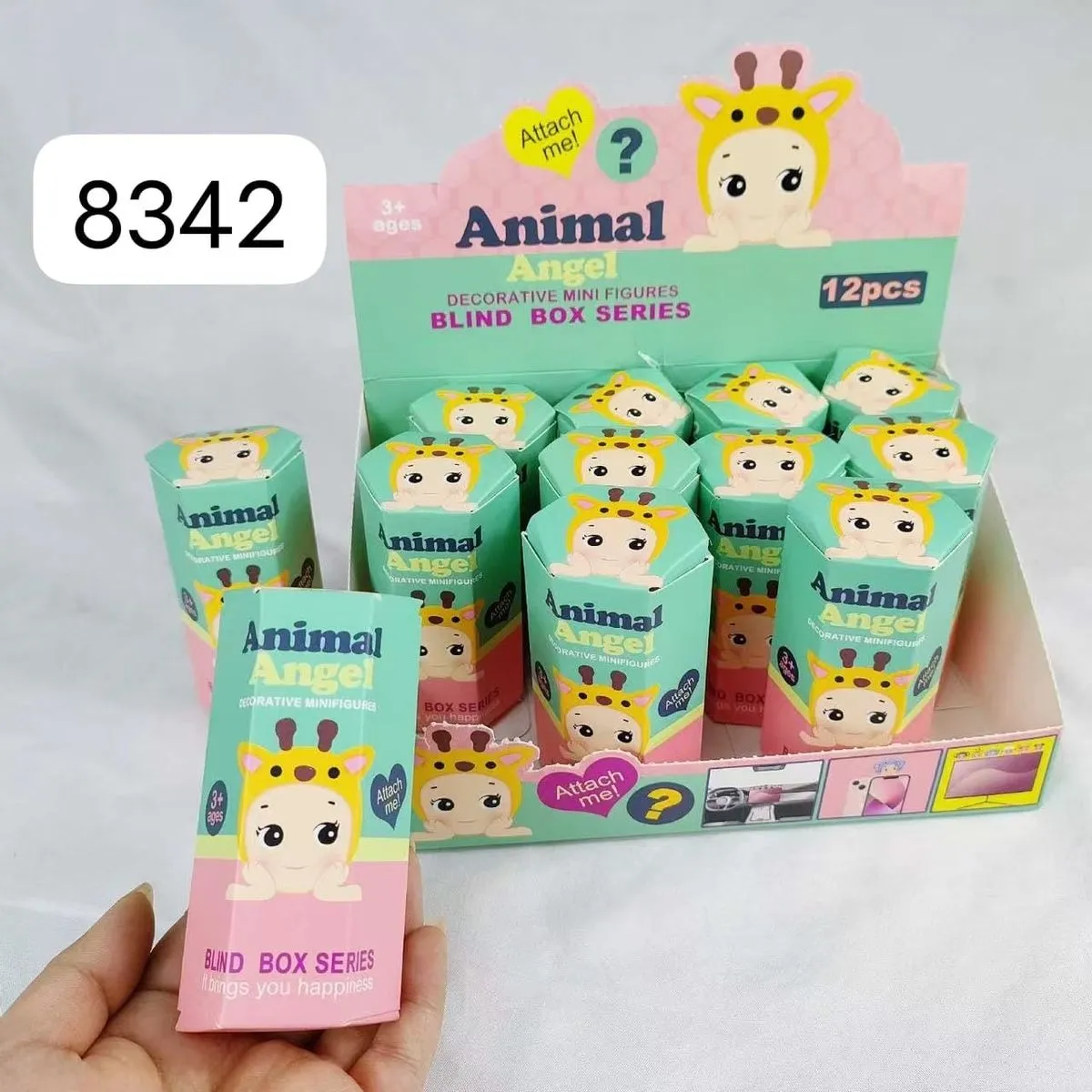 Sonny Angel Zwierzęta - Figurki Animal Angel Blind Box 12szt