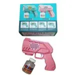 Pistolety Bubble Gun do baniek mydlanych z płynem, 12 szt.