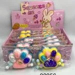 Gniotki Łapki Kolorowe z Brokatem Squeeze Me 12szt